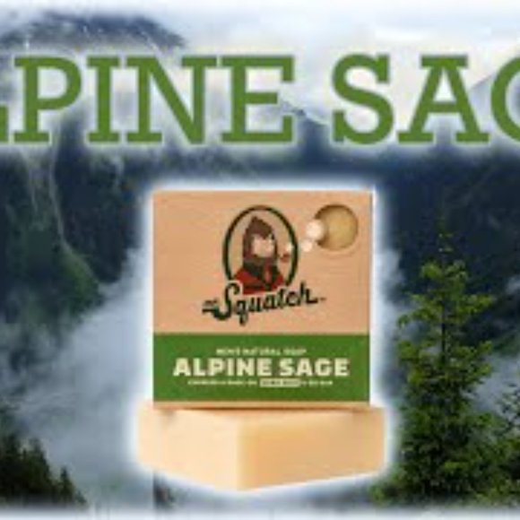 Dr. Squatch Alpine Sage Soap Bar - 5oz - Picture 2 of 4
